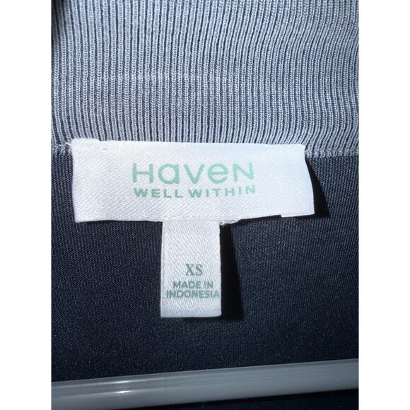 Talbots Haven Well Within BALANCE DOUBLE-KNIT DRAWSTRING JACKET gray XS - Picture 3 of 10